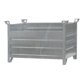 Florian Eichinger Vollwand-Stapelpalette 2000 kg 1200 x 800 x 750 mm feuerverzinkt
