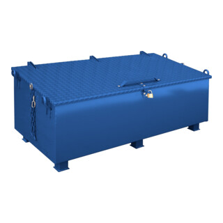 Florian Eichinger Werkzeugkiste Stahl 300kg 300l enzianblau