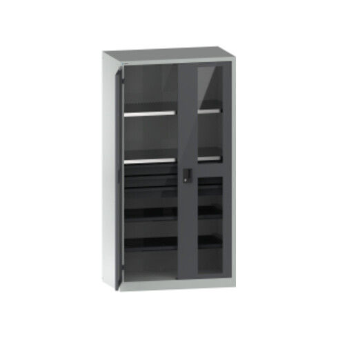Lista Flügeltürschrank (BxTxH) 1000x580x1950mm KEY Lock R7035/N6502