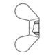 DIN 315 Écrou papillon rond, forme allemande, inox, brut