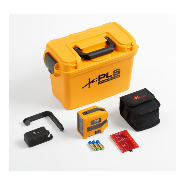 Fluke 3-Punkt-Lasernivelliergerät-Kit, rot