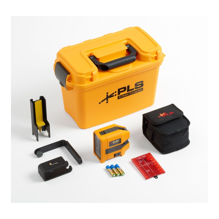 Fluke 5-Punkt-Lasernivelliergerät-Kit, rot