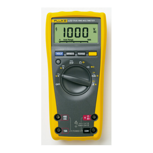 Fluke Echteffektiv-Multimeter m.Kapzität+Frequenz FLUKE-177 EGFID