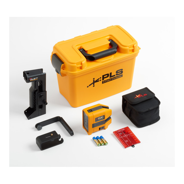 Fluke Kreuzlinien-/Punkt-Lasernivelliergerät, Kit, rot