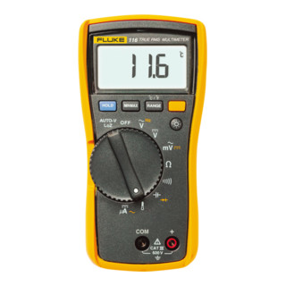 Fluke Multimetro digitale compatto 116 con test diodi e misurazione temperatura
