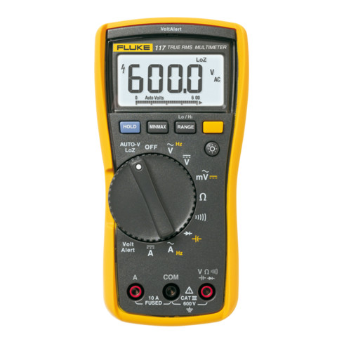 Fluke Multimetro digitale DMM 117 con rilevatore di tensione senza contatto