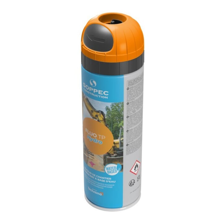 Fluo TP Hydro Baustellenmarkierspray 500ml orange