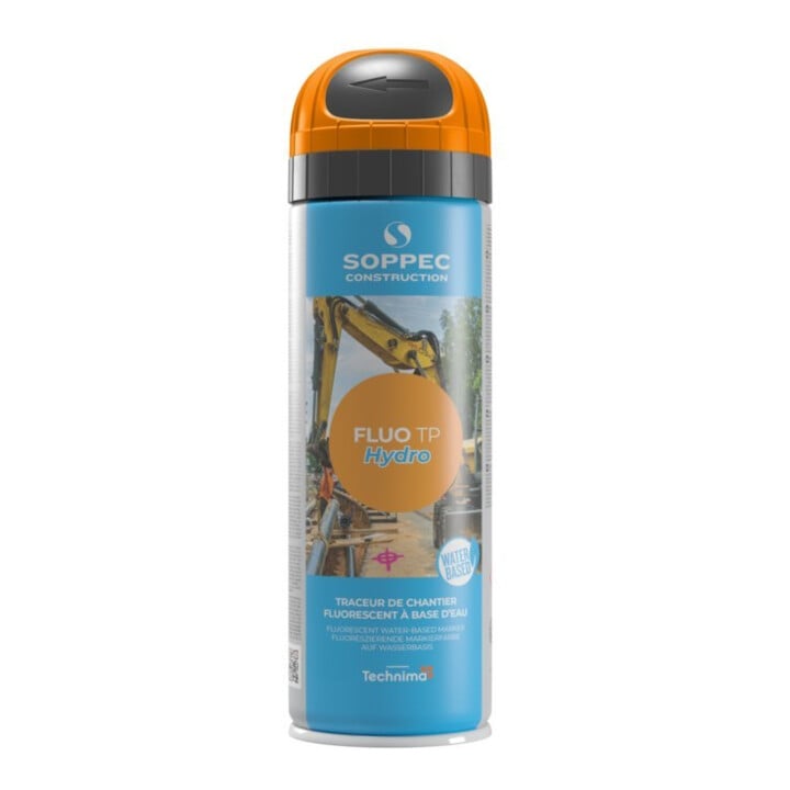 Fluo TP Hydro Baustellenmarkierspray 500ml orange