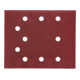AEG Fogli abrasivi K60 per levigatrice orbitale 115x140mm, 10 fori, fissaggio a morsetto-1