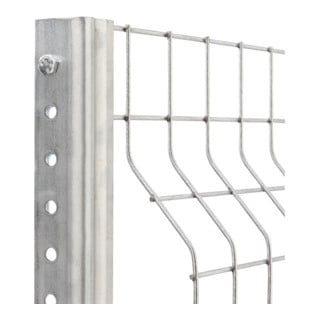 Grille Bito pour la protection arrière des rayonnages à palettes, galvanisée