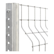 Grille Bito pour la protection arrière des rayonnages à palettes, galvanisée