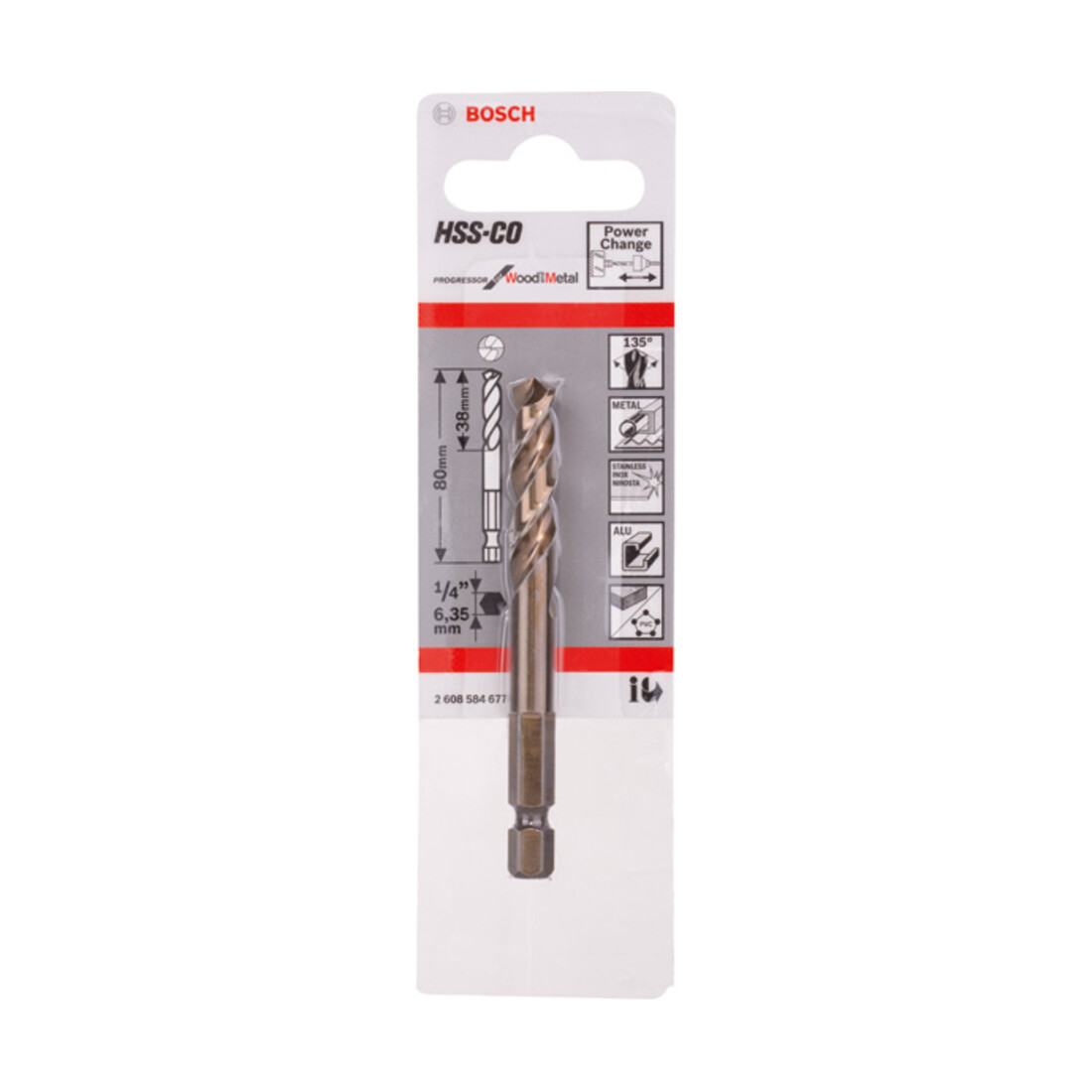 Foret de centrage Bosch HSS-Co