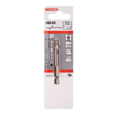 Foret de centrage Bosch HSS-Co
