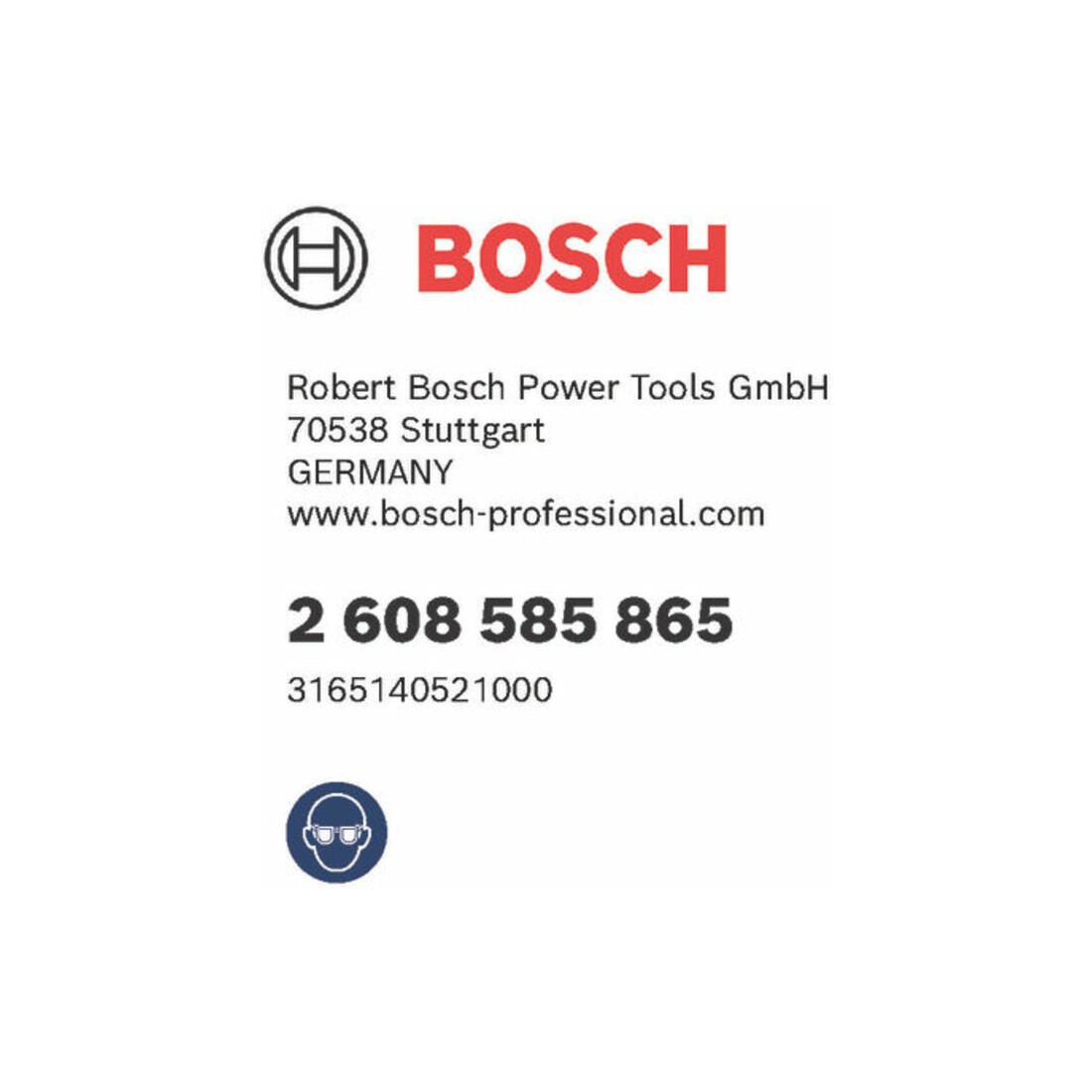 Foret à métaux Bosch HSS-Co, DIN 338, 10,2 x 87 x 133 mm