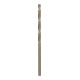 Foret à métaux Bosch HSS-Co, DIN 338, 4,3 x 47 x 80 mm