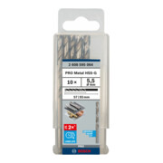 Foret à métaux Bosch HSS-G, DIN 338, 5,5 x 57 x 93 mm-4