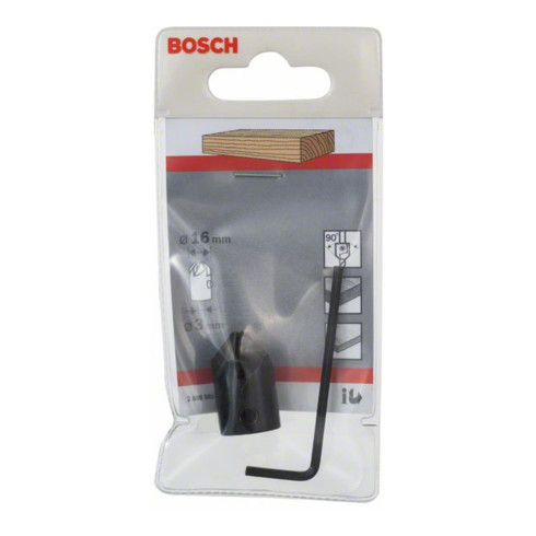 Foret-aléseur creux Bosch pour mèches à tourillon M 5