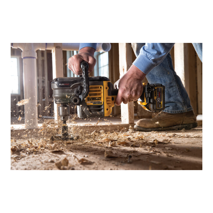 Foret angulaire sans fil DEWALT 54V version de base DCD460NT-XJ