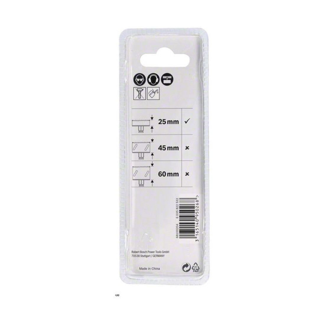 Foret de centrage Bosch Plus HSS-Co 7,15 x 105 mm 7,15 mm