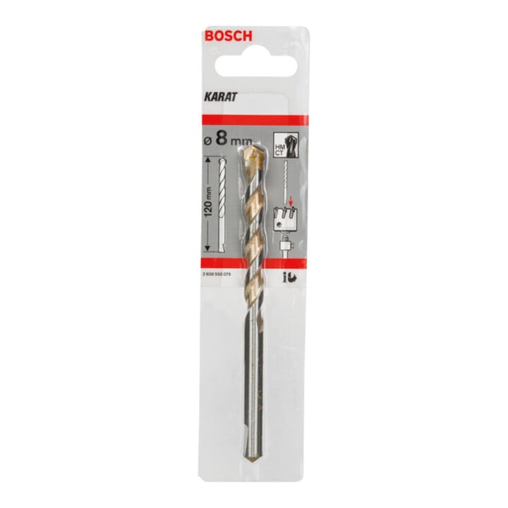 Foret de centrage Bosch pour tige hexagonale 8 mm
