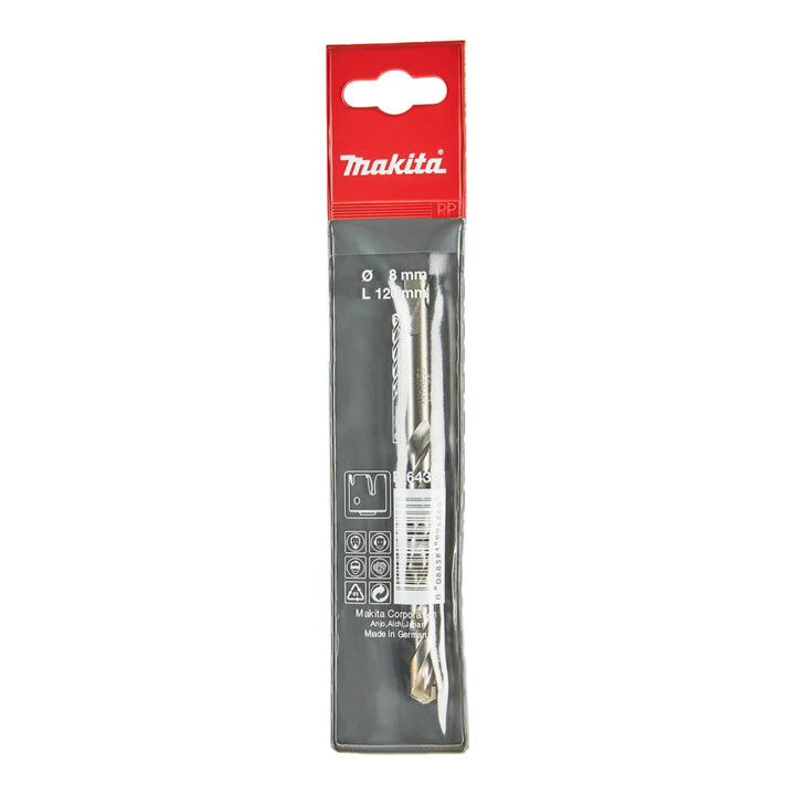 Foret de centrage Makita 8x120mm (P-64347)