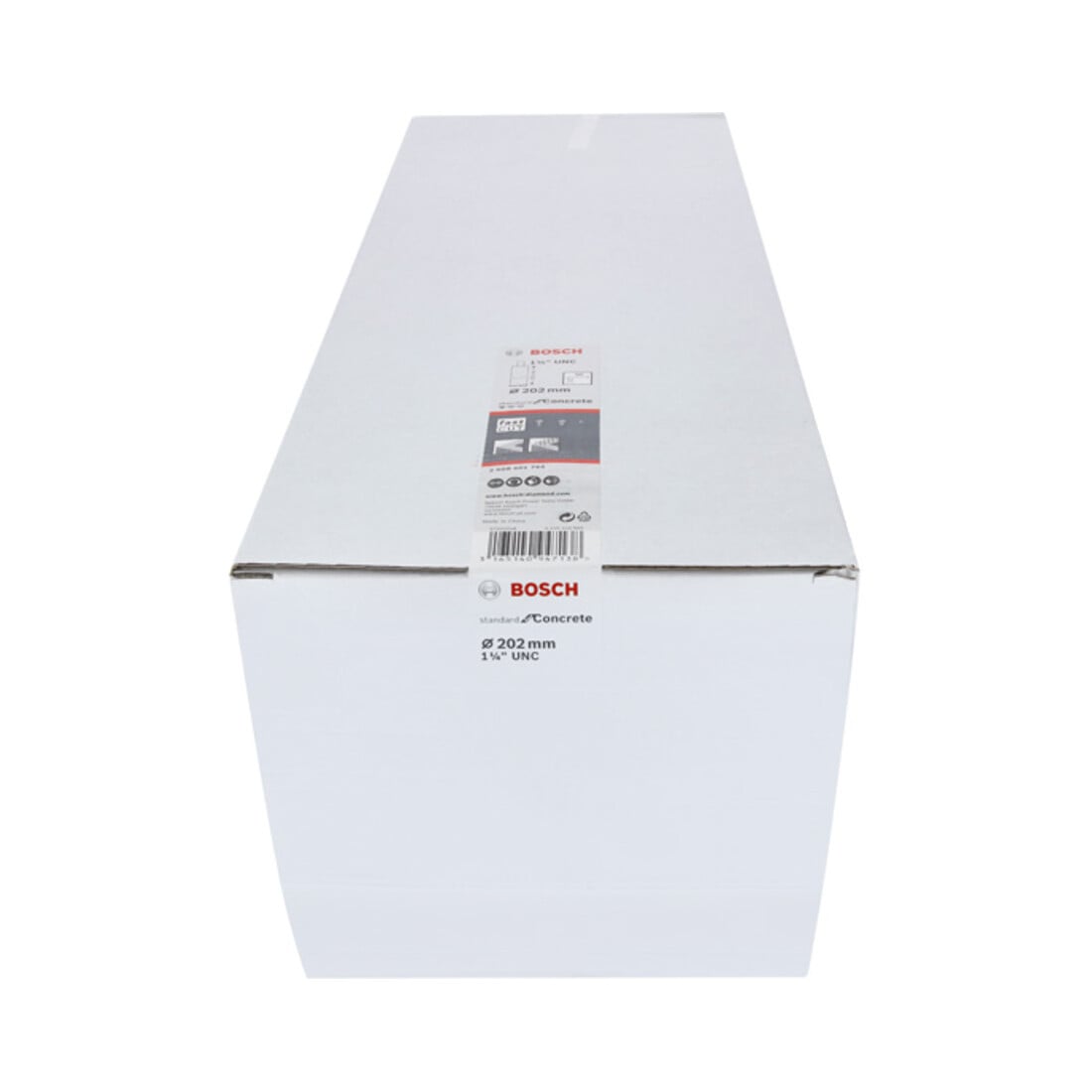 Foret diamanté Bosch Standard pour béton 1 1/4" UNC 200 mm 450 mm 450 mm 12 10 mm