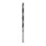 Foret hélicoïdal Ruko DIN 338 type N HSS-G TC Carbure K 20-1