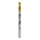 Foret Ruko DIN 338 Type N HSS G TiN-1