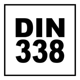 Foret hélicoïdal Ruko DIN 338 type UNI HSSE Co 5