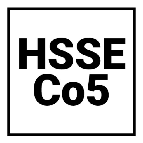 Foret DIN 338 type VA HSSE Co 5