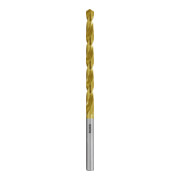 Foret hélicoïdal Ruko DIN 340 type N HSS TiN TiN