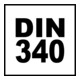 Foret DIN 340 type N HSS TiN-2