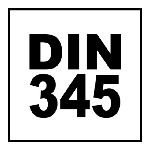 Foret DIN 345 type N HSS