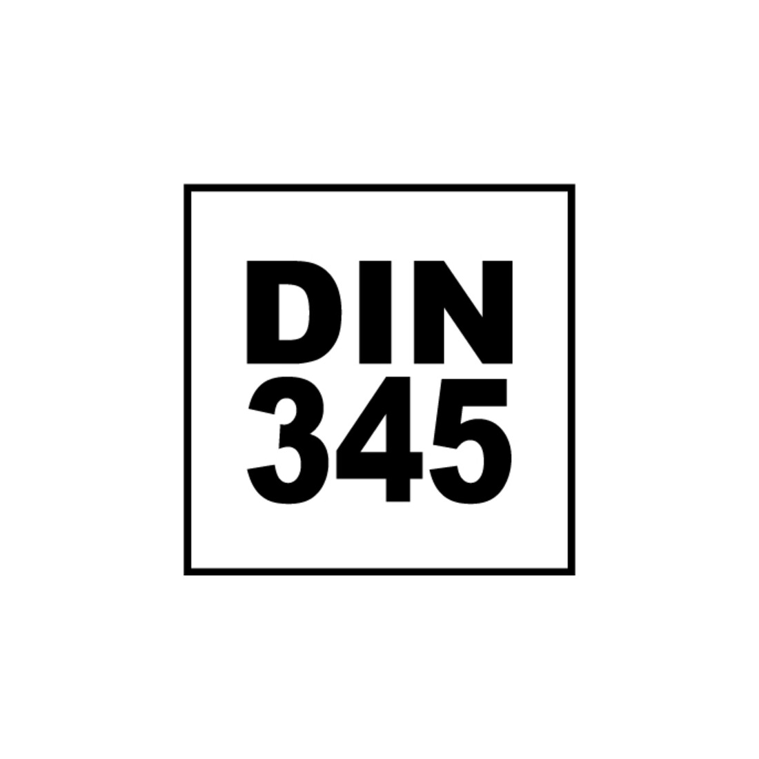 Foret DIN 345 type N HSS