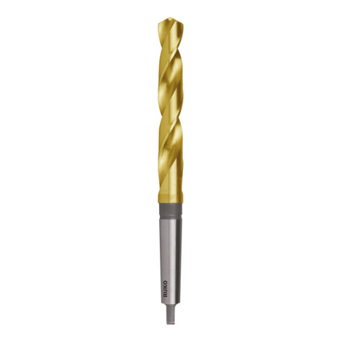 Foret hélicoïdal Ruko DIN 345 type N HSSE-Co 5 TiN