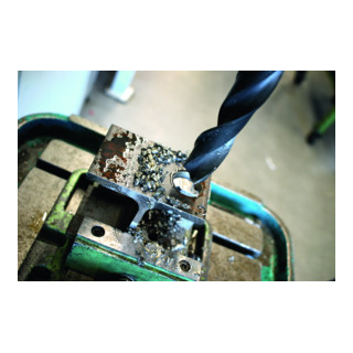 Forets en acier Heller HSS-R, DIN 338 RN, queue ronde
