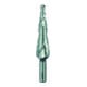 Foret étagé RUKO plage de perçage 4-12 mm HSS-Co goujures hélicoïdales