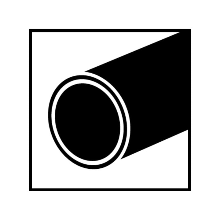 Foret-guide à cône d'acier