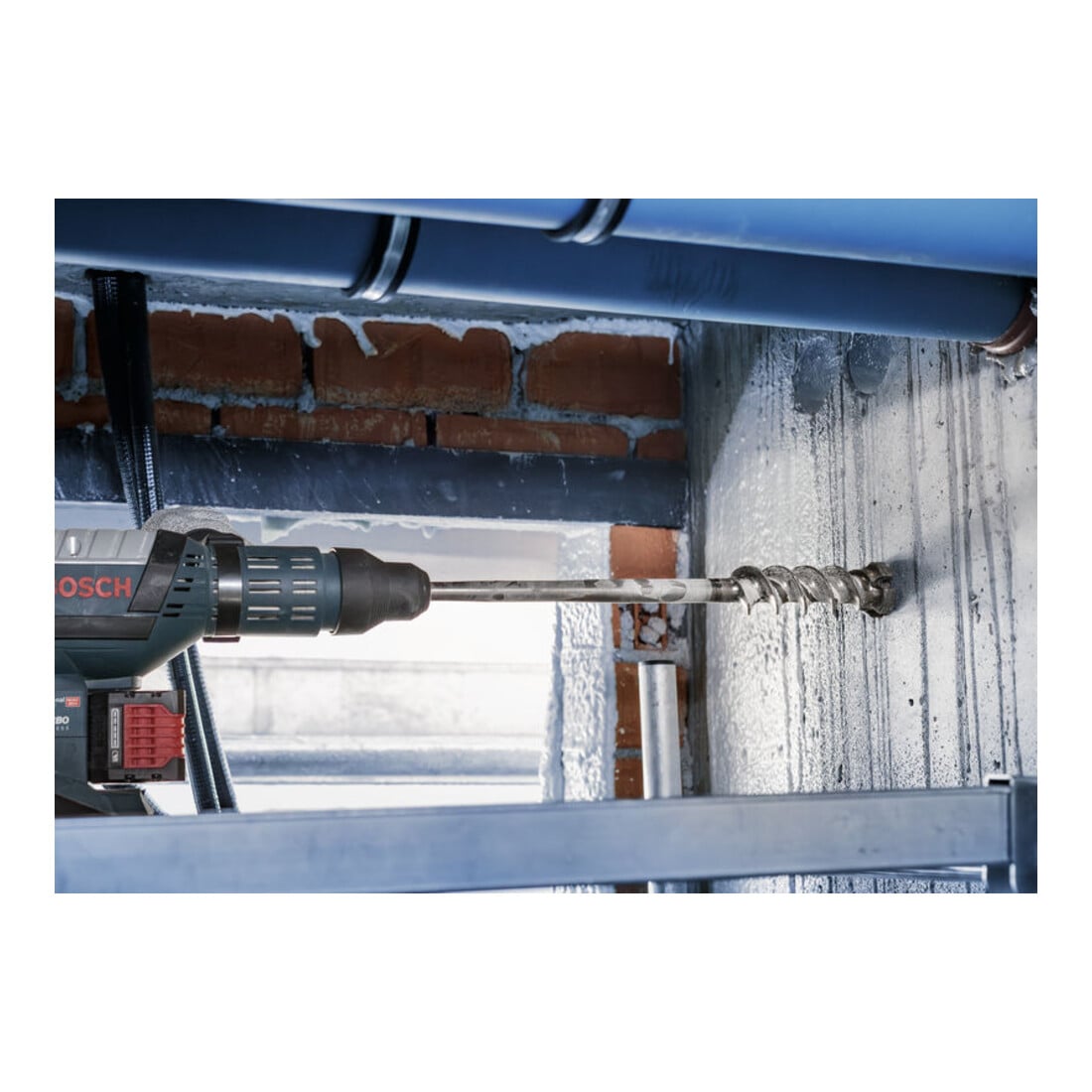 Foret hélicoïdal à multi-taillants Bosch SDS max-9 Break Through