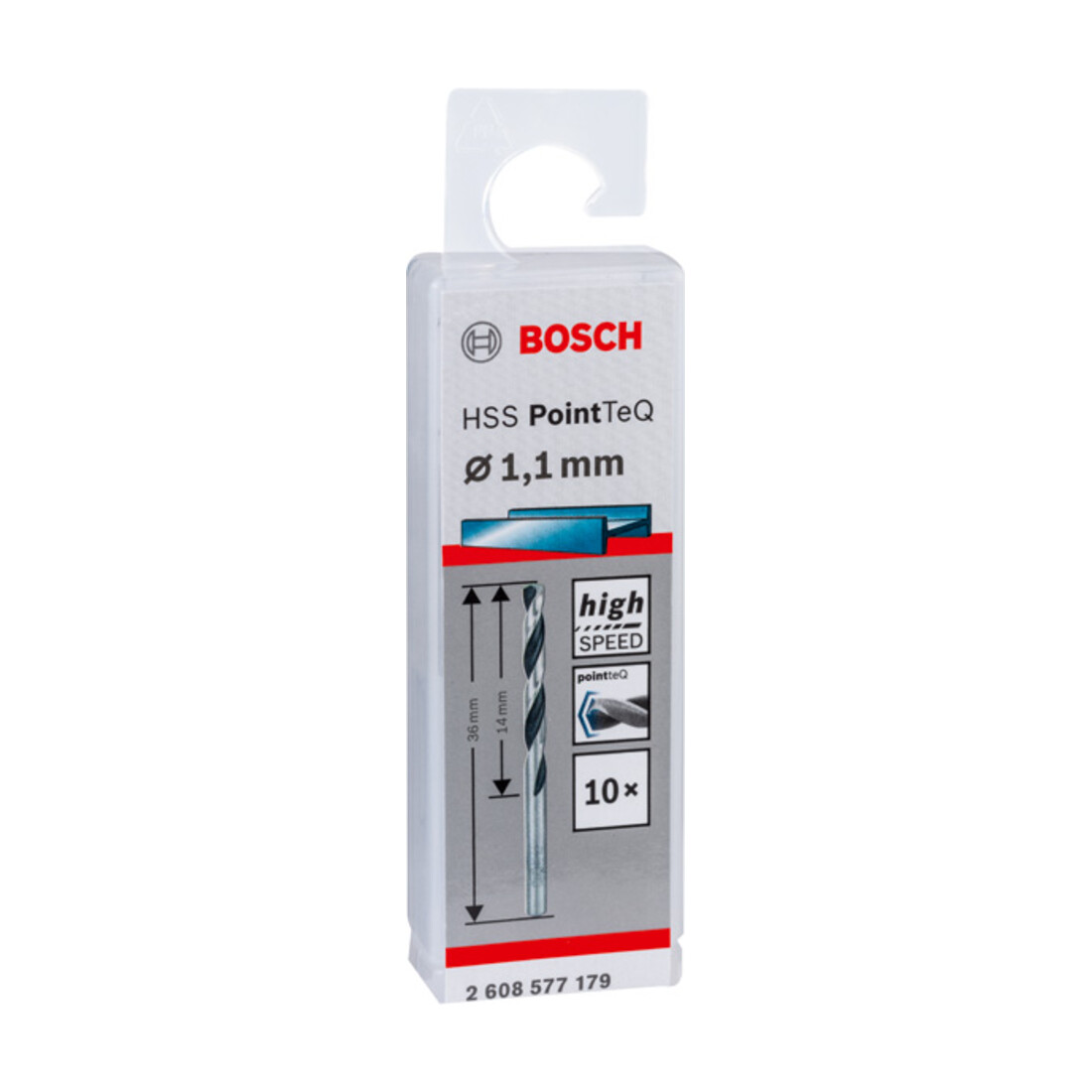 Foret hélicoïdal HSS PointTeQ 9,9 mm