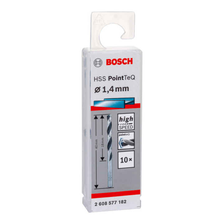 Foret hélicoïdal HSS PointTeQ 1,4 mm
