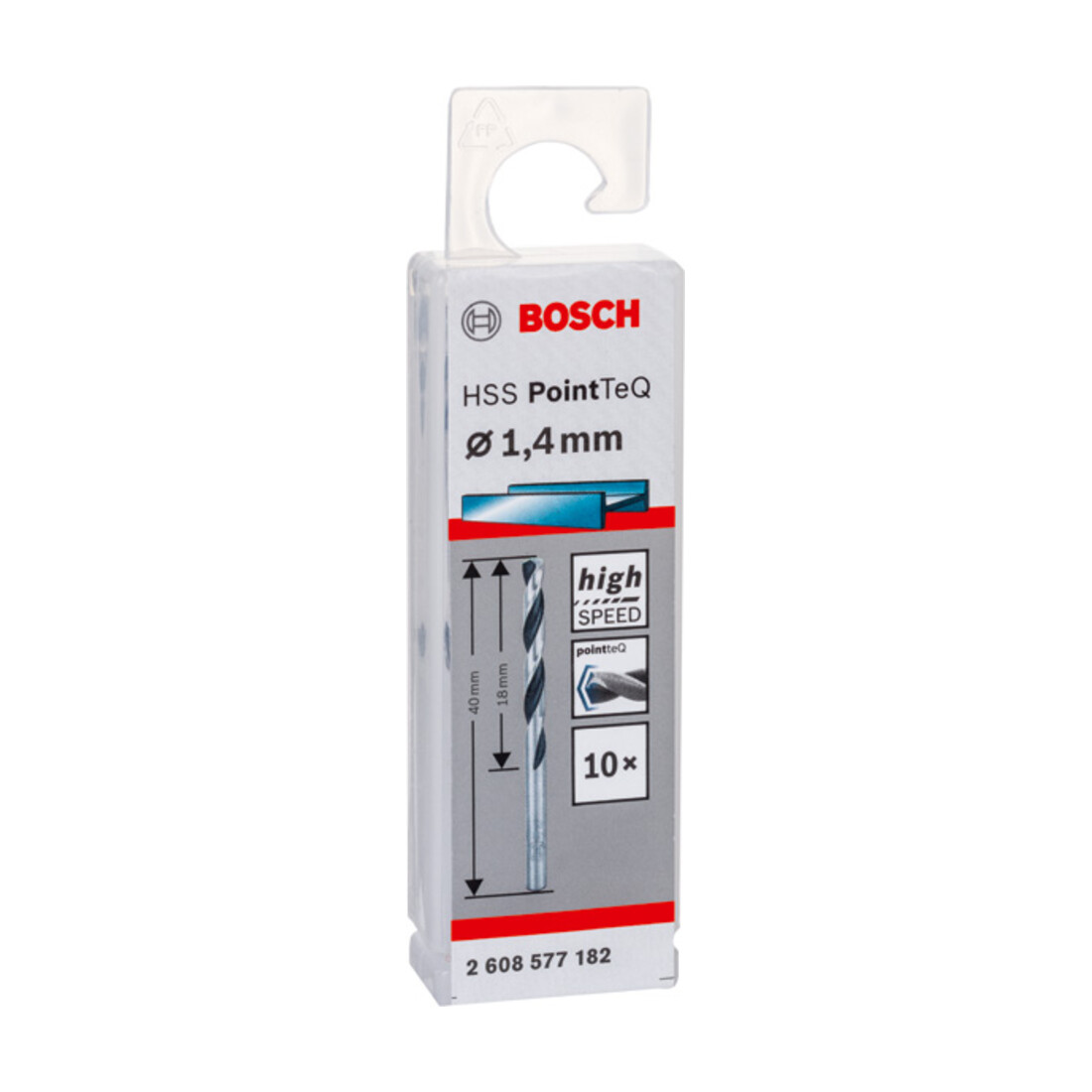 Foret hélicoïdal HSS PointTeQ 1,4 mm