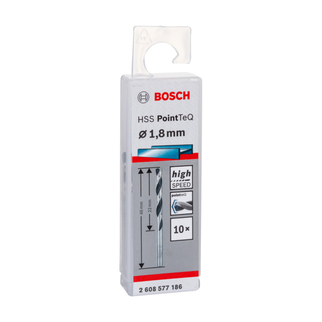 Foret hélicoïdal HSS PointTeQ 9,9 mm