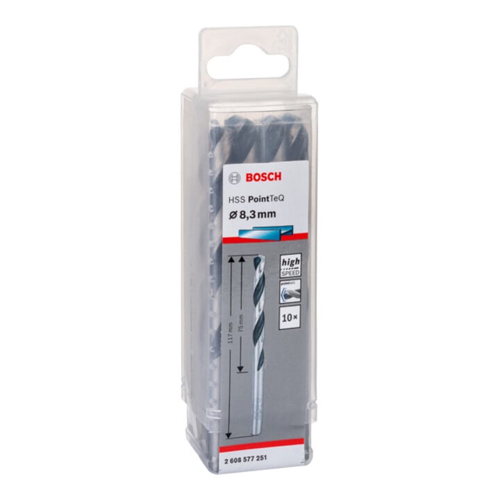 Foret hélicoïdal HSS PointTeQ 8,3 mm