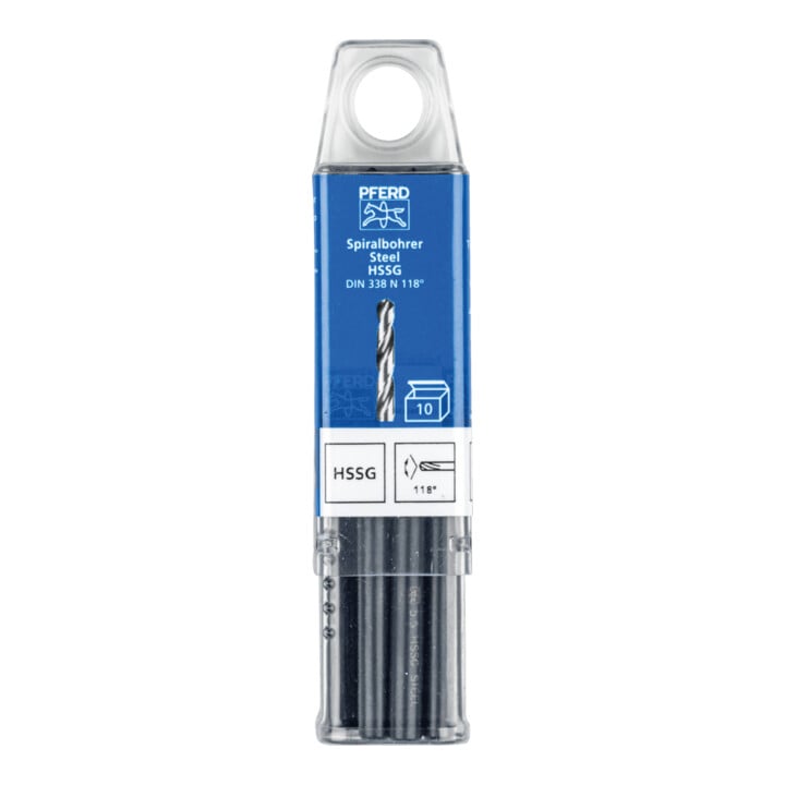 Foret hélicoïdal PFERD DIN 338 HSSG N 5,5 ACIER