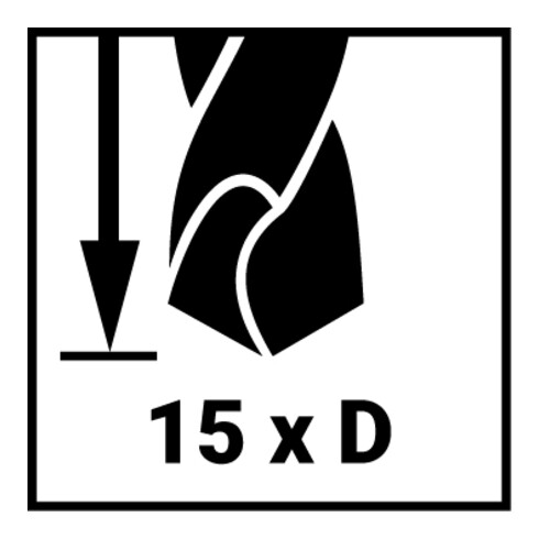 Foret hélicoïdal Ruko DIN 1896 TL 3000 HSS rectifié extra long