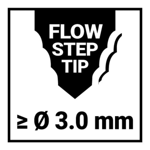 Foret hélicoïdal Ruko UC FLOWSTEP TIP DIN338 HSSCo