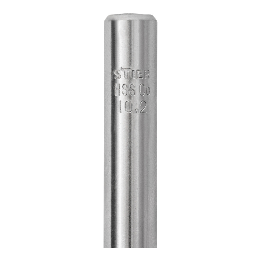 Foret hélicoïdal STIER 10,2 mm Premium HSS-E Co5 DIN 338 135°