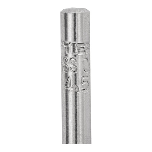 Foret hélicoïdal STIER 4,5 mm Premium HSS-E Co5 DIN 338 135°