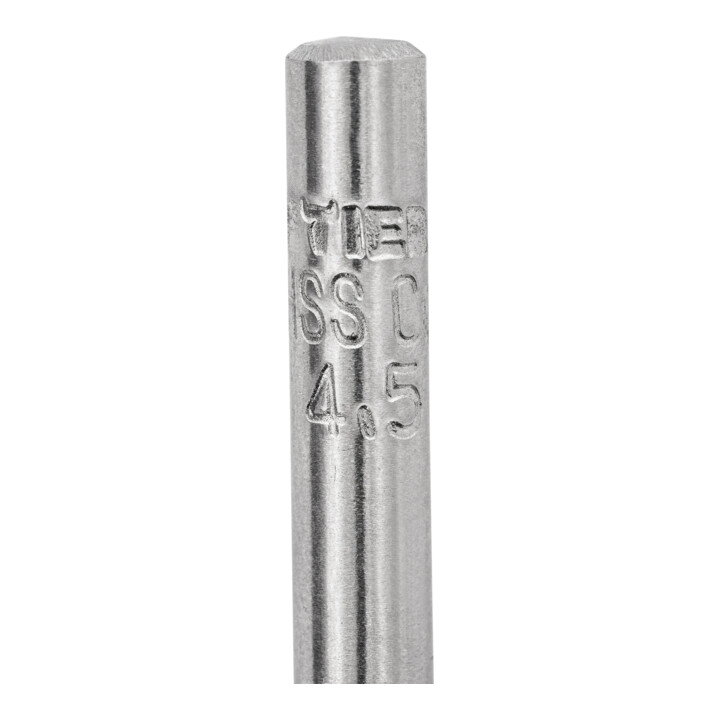 Foret hélicoïdal STIER 4,5 mm Premium HSS-E Co5 DIN 338 135°